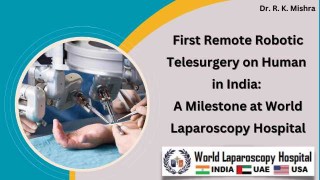 DR R K Mishra Live Stream Lecture on Laparoscopic Entry Techniques